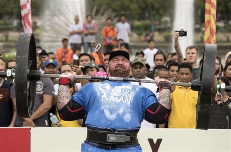 Thor ‘The Mountain’ Björnsson Wins World’s Strongest Man .